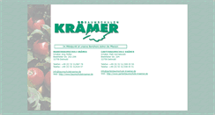 Desktop Screenshot of baumschule-kraemer.de